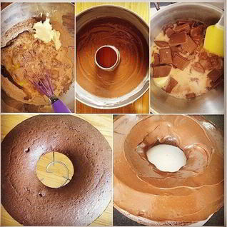 Шоколадный кекс