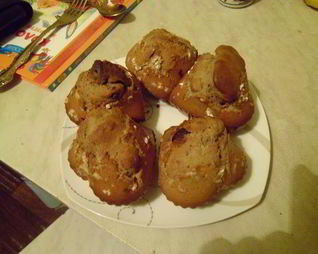 Шоколадные кексы