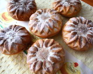 Сметанные кексы с шоколадом