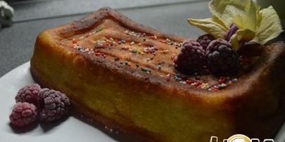 творожно-ягодный кекс