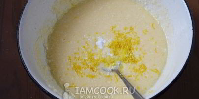 творожный кекс с лимоном
