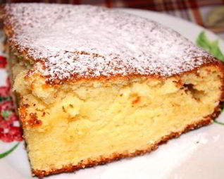 Творожный кекс воздушный