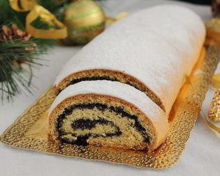 Творожный Штоллен с маком