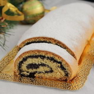 Творожный Штоллен с маком