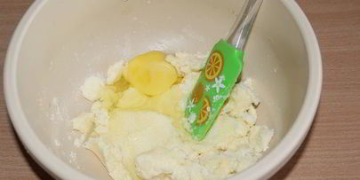 творожный штоллен с маком