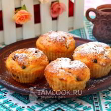 Рецепт Творожные кексы на йогурте