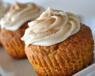 Тыквенные капкейки