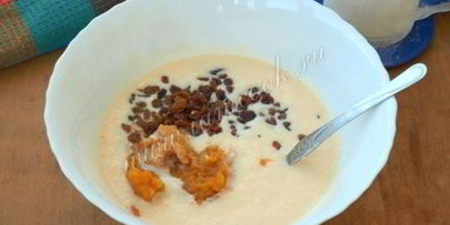 тыквенные кексы с изюмом