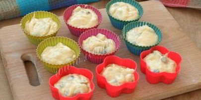 тыквенные кексы с изюмом