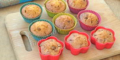 тыквенные кексы с изюмом