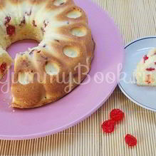 Рецепт Ванильный кекс с сушеными вишнями