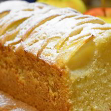 Рецепт Ванильный кекс с яблоками