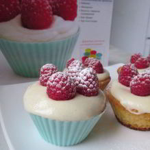 Рецепт Ванильные кексы с кремом