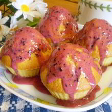 Рецепт Вкусные кексики в силиконовых формочках