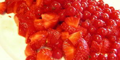 ягодные кексы на пахте и рикотте