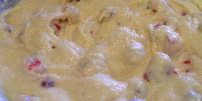 ягодные кексы на пахте и рикотте