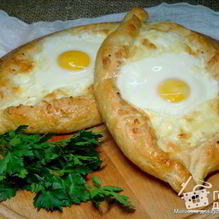 Рецепт Хачапури по-аджарски