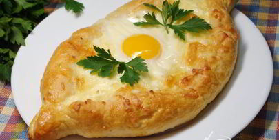 хачапури по-аджарски