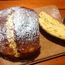 Рецепт Апельсиновый сладкий хлеб с курагой