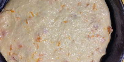 апельсиновый сладкий хлеб с курагой