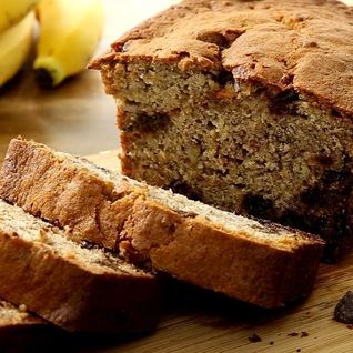 Банановый хлеб с шоколадом