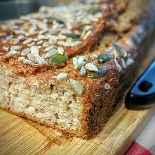 Белково-творожный хлеб