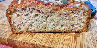 белково-творожный хлеб