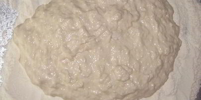 белый хлеб пышный