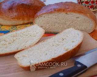 Белый хлеб в духовке