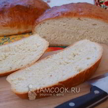 Рецепт Белый хлеб в духовке