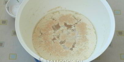 белый хлеб в духовке