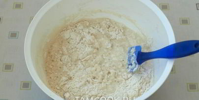 белый хлеб в духовке