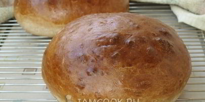 белый хлеб в духовке