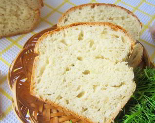 Чесночный хлеб с травами