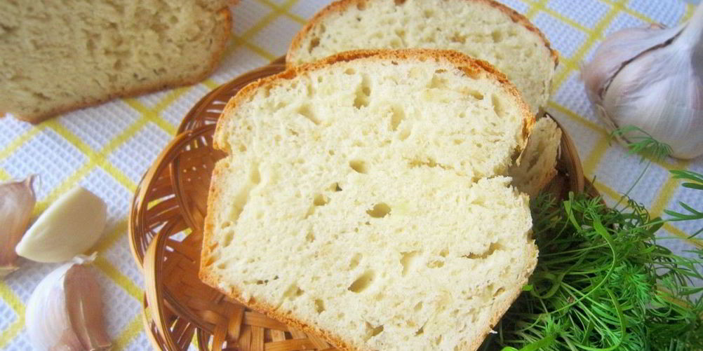 Рецепт чесночный хлеб с травами