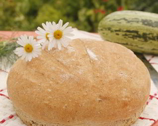 Деревенский ржаной хлеб