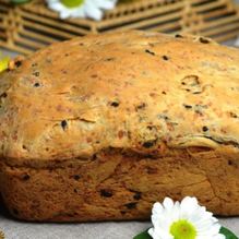 Рецепт Домашний итальянский хлеб с сыром и жареным луком