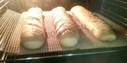 французский багет на сыворотке