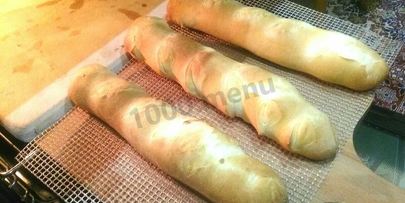 французский багет на сыворотке