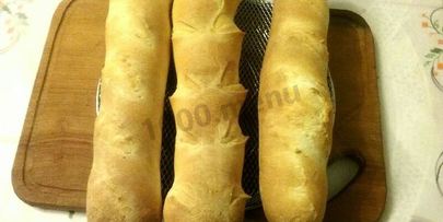 французский багет на сыворотке