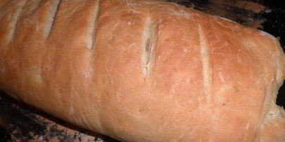 итальянский хлеб с моцареллой