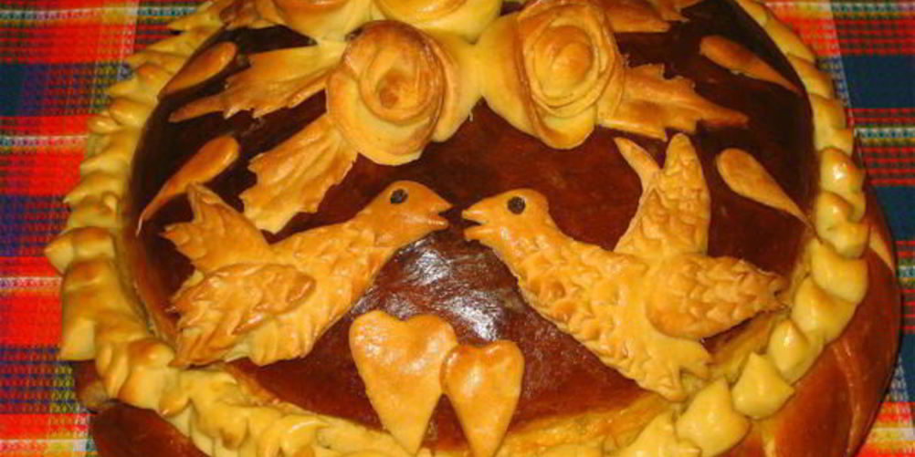 Рецепт каравай круглый сладкий дрожжевой хлеб