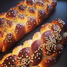 Рецепт Хала с кунжутом