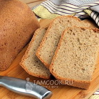Хлеб ароматный с отрубями в хлебопечке
