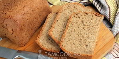 хлеб ароматный с отрубями в хлебопечке
