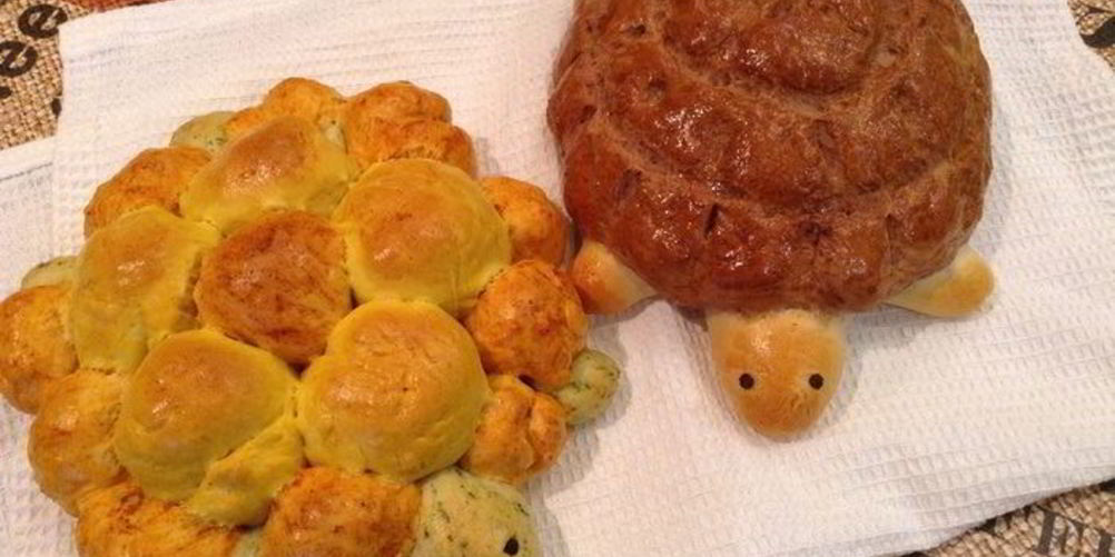 Рецепт хлеб черепашки