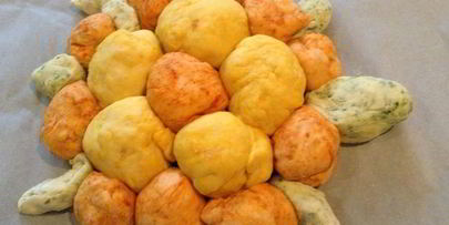 хлеб черепашки