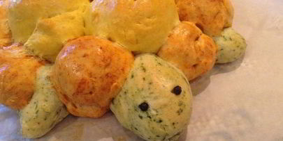 хлеб черепашки