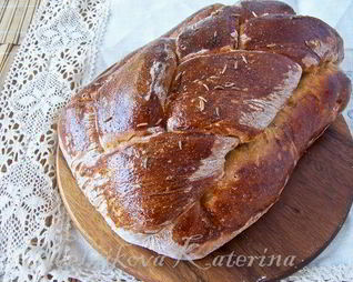 Хлеб Деревенский с тмином