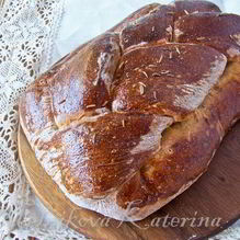 Рецепт Хлеб Деревенский с тмином